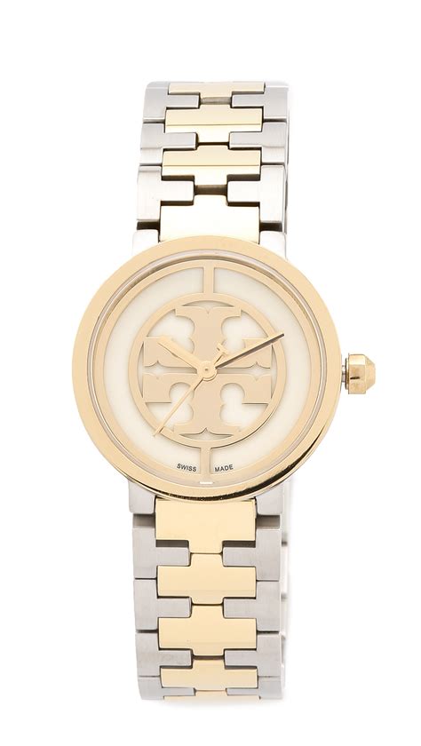 tory burch silver watch|tory burch women's gold watch.